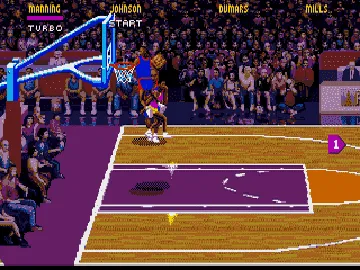 NBA Jam - Tournament Edition (World) screen shot game playing